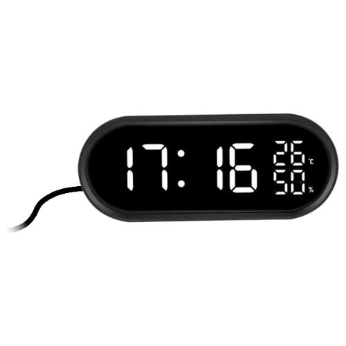 Lowell Sveglia JUSTAMINUTE Multifunzione touch con snooze Black JE5110N