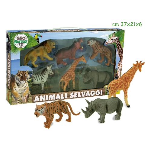 Teorema Animali Savana 6 pz GEO NATURE 66344