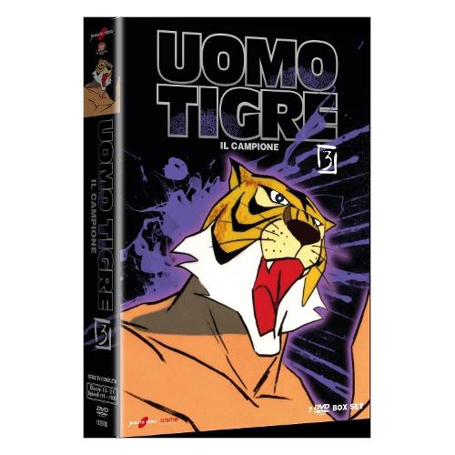 Anime Factory DVD Uomo Tigre Il Campione #03 (7 Dvd) - Takeshi Tamiya 1029780