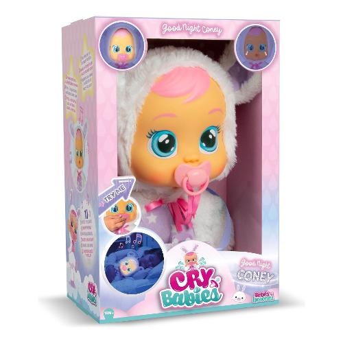 Imc Toys Bambola Bebè Good Night Coney CRY BABIES 93140