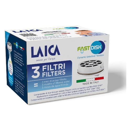 Filtri caraffa Fast Disk White 3pz FD03A