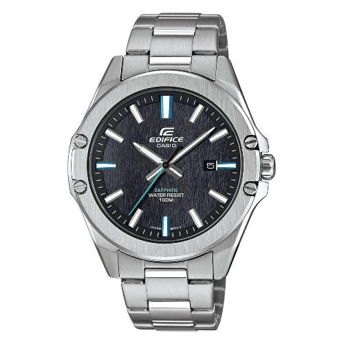 Casio Orologio EDIFICE Classic Silver e Black EFR S107D 1AVUEF