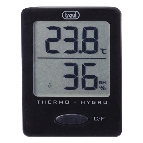 Trevi Termometro ambiente (5,8x1,7x4,5cm) Nero 0TE300400