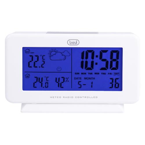 Stazione barometrica Explore Scientific GLASS LCD Wsh4501 Black e Clea