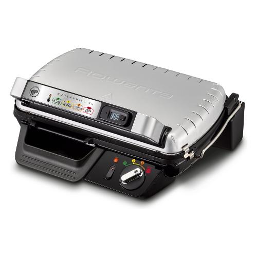 Rowenta Bistecchiera elettrica SUPERGRILL Xl Silver e Black GR461B21 2000W