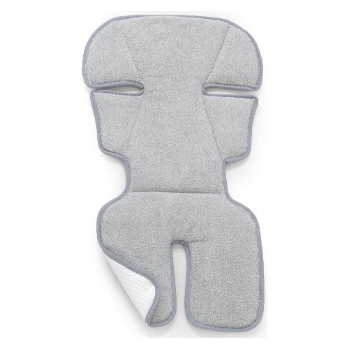 Italbaby Copriseduta Double Face per passeggino, seggiolino auto, seggiolone Grey 050 0030 14