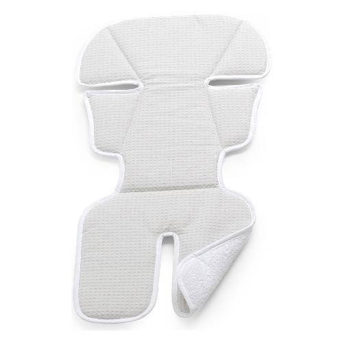 Italbaby Copriseduta Double Face per passeggino, seggiolino auto, seggiolone Bianco 050 0030 05