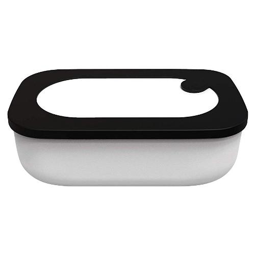 Contenitore alimenti 900ml LUNCH BOX ON THE GO Bianco e Nero