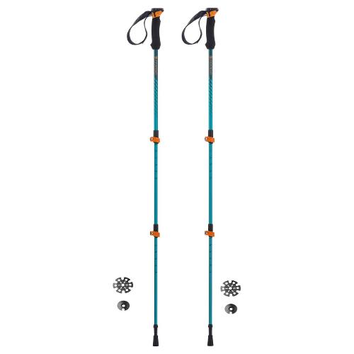 Ferrino Set bastoni trekking 2 pz (60-135cm) ULTAR Azzurro 78403HCU