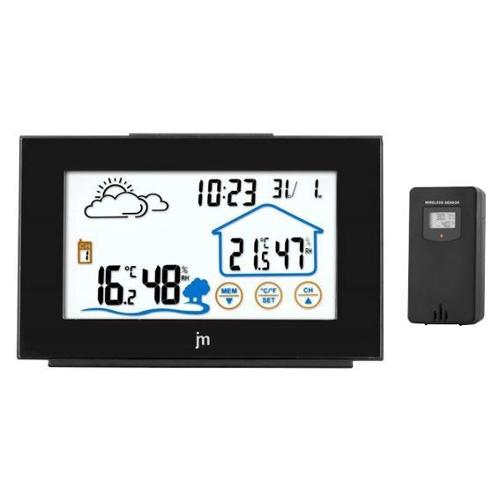 EXPLORE SCIENTIFIC - WSC4009 STAZIONE METEO CON DISPLAY TOUCH A C-Black