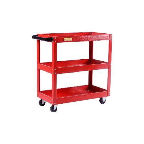 Carrello Portautensili AREBOS 3 Ripiani - Mobile E Robusto, Perfetto Per Officina, Garage O Casa