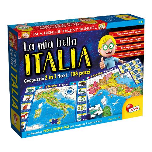 Lisciani Gioco educativo La Mia Bella Italia I'M A GENIUS 80571