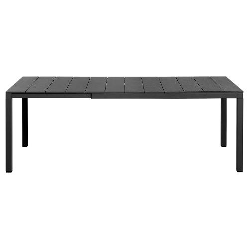 Nardi Tavolo da esterno alluminio RIO Alu 140 Extensible Allungabile Antracite (140-210x85x75cm) 48652 02 000
