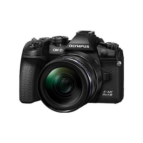 Olympus Fotocamera mirrorless 20Mpx OM D SERIES E M1 Mark III + 12 40 f2.8 Pro Nero V207101BE000