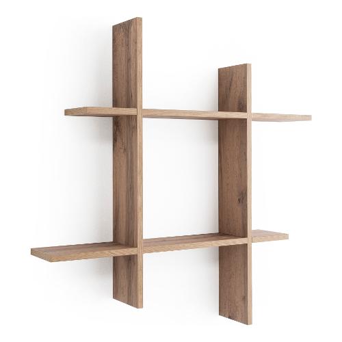 Format LUCIA Libreria Rovere wotan (80 x 80 h cm) Mobile KIT