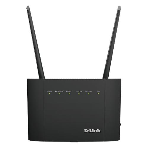 D Link Modem router Ac1200 Dual Band Black DSL 3788