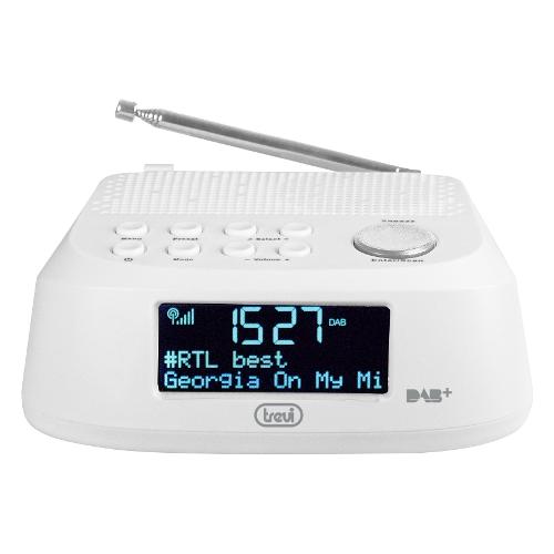 Trevi Radiosveglia Rc 80D4 Bianco 0RC80D401