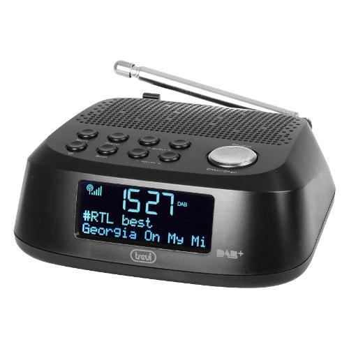 Trevi Radiosveglia Rc 80D4 Black 0RC80D400