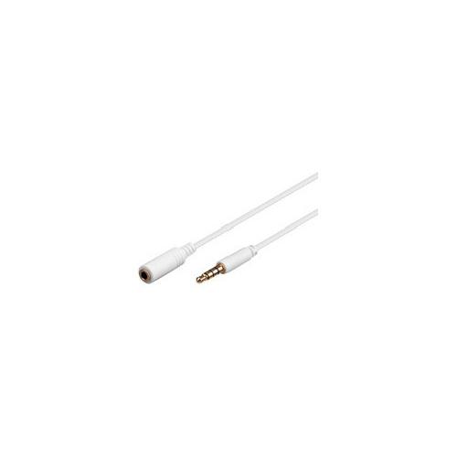Goobay Cavo Jack 3.5 Icoc Mf020W Bianco 62362 2m