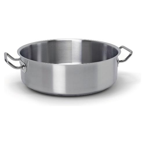 Ballarini Casseruola Inox (28cm) PROFESSIONALE SERIE 9200 Cromo satinato 9216 28