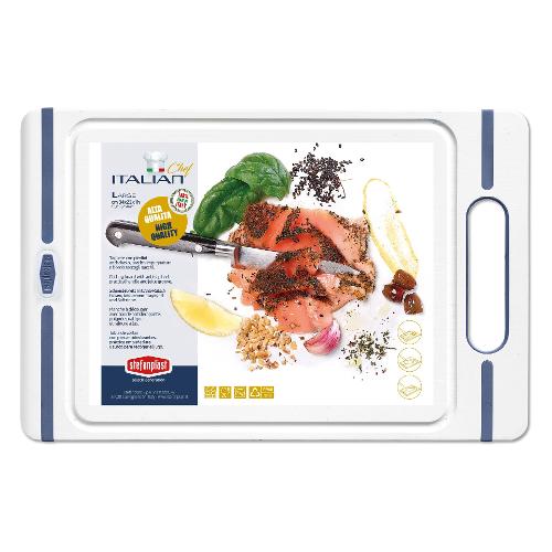 Stefanplast Tagliere Plastica (34x22cm) CHEF Blu 51413