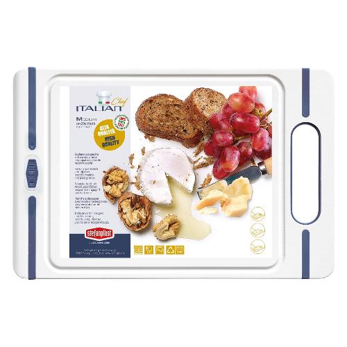 Stefanplast Tagliere Plastica (29x19cm) CHEF Blu 51317