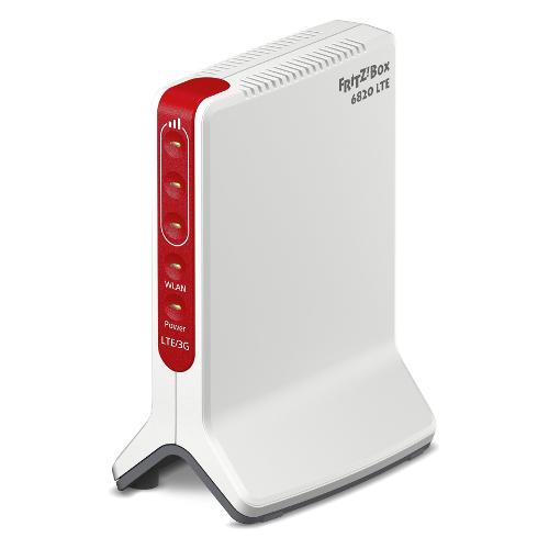 Avm Modem router FRITZ!BOX 6820 Lte Mesh Single Band Bianco e Rosso 20002907