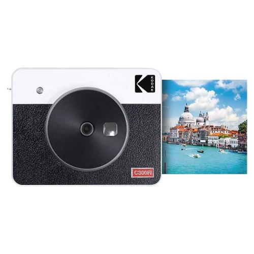 Kodak Fotocamera istantanea MINI SHOT 3 Retro Black e White C300RW