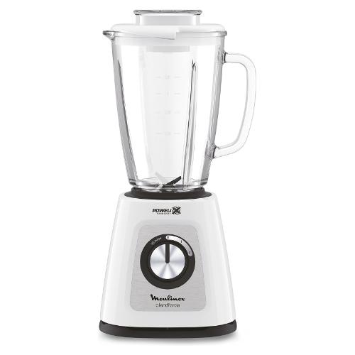Moulinex Frullatore a bicchiere (1,75L) BLENDFORCE Bianco LM435110 800W