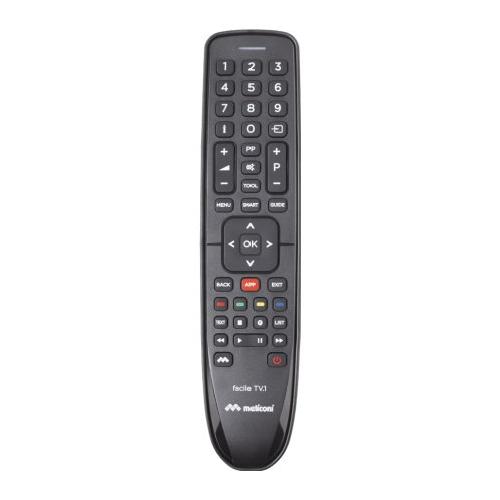 Meliconi Telecomando tv ( ) GUMBODY Facile Tv.1 Nero 806070