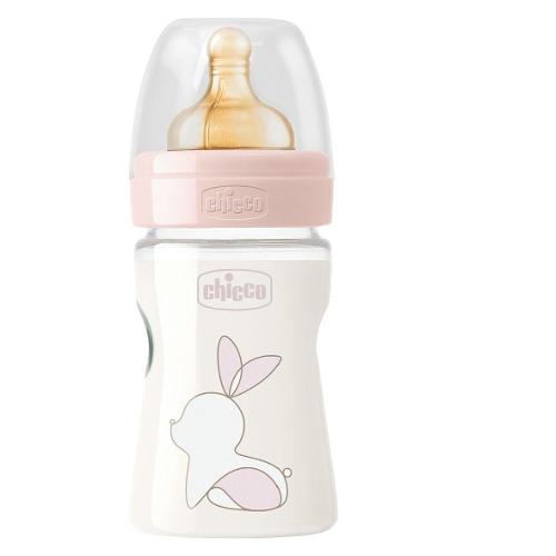 Chicco Biberon 0-3m (150ml) ORIGINAL TOUCH Rosa 27610 100