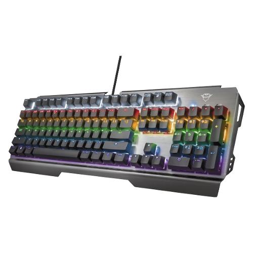 Trust Tastiera computer GXT 877 Scarr Mechanical Wired Black 23853