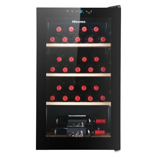 Hisense Cantinetta 30 bottiglie SERIE RW Rw30D4Aj0 Black classe G (49x48,9x84,4cm)