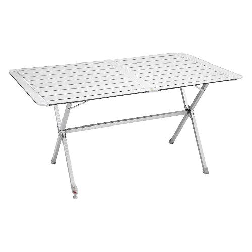 Brunner Tavolo da campeggio SILVER GAPLESS Level 6 Grigio (140x81x70cm) 0406077N