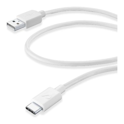 Cellular Line Cavo USB C POWER CABLE Medium Bianco 0,6m USBDATA06USBCW