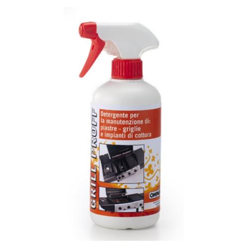 Ompagrill Detergente barbecue Sgrassatore Griglie flacone vapo 500 ml