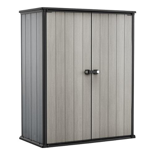 Keter Box porta attrezzi High Store+ BRUSH Grigio (140x73,6x170,4 cm) K246241K595KK