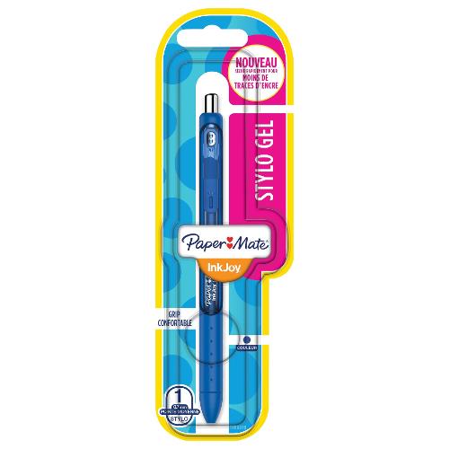 Paper Mate Penna sfera scatto Stylo Gel INKJOY tratto Medio - 0,7 mm Blu gel 1956019