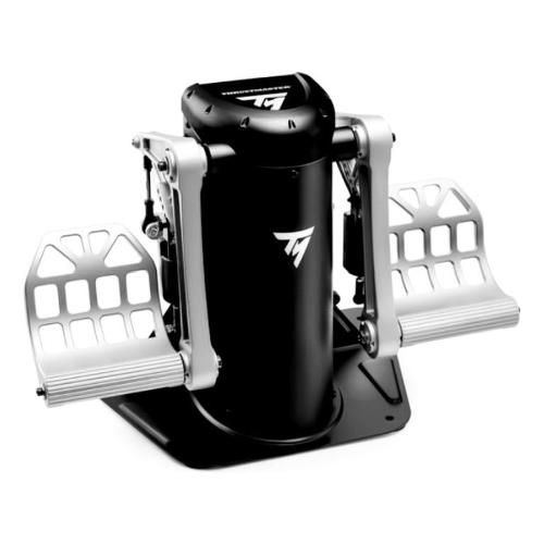 Thrustmaster Pedaliera simulatore volo Timone Tpr Rudder Silver e Black 2960809