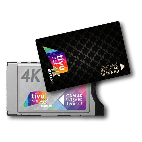 Idsat Modulo CAM TIVUSAT 4K Uhd Ci+ Black e Silver CAM 130 TVS