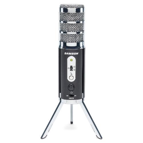 Samson Microfono USB Satellite Black e Silver