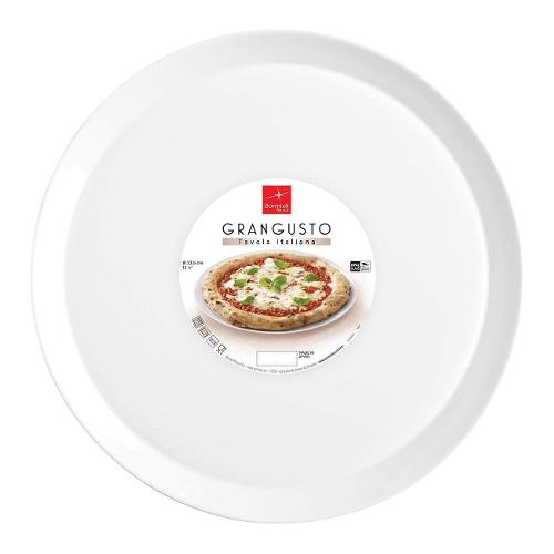 Piatto pizza D. 33,5cm GRANGUSTO Bianco opale