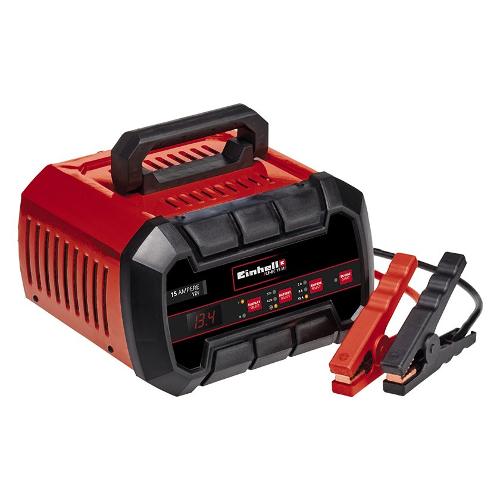 Einhell Caricabatterie automatico con avviatore autovetture per Pb WET, AGM 3-300 Ah 12 V Ce Bc 15M 1002265
