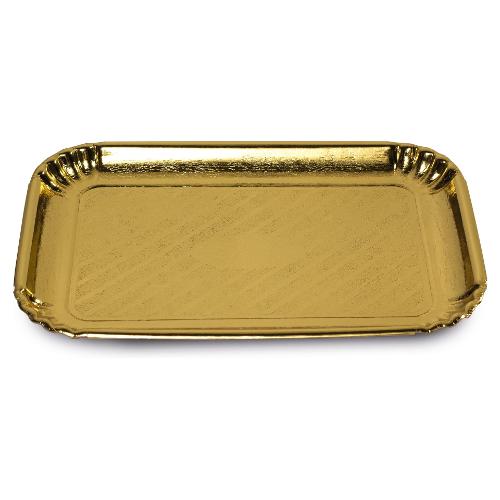 Guardini Set vassoi monouso 2 pz Cartone (33x43cm) EASY BAKE Oro 15742C