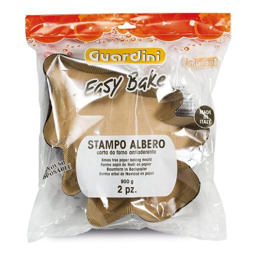 Guardini Set stampi Carta forno Torta 2 pz Alberi 15766