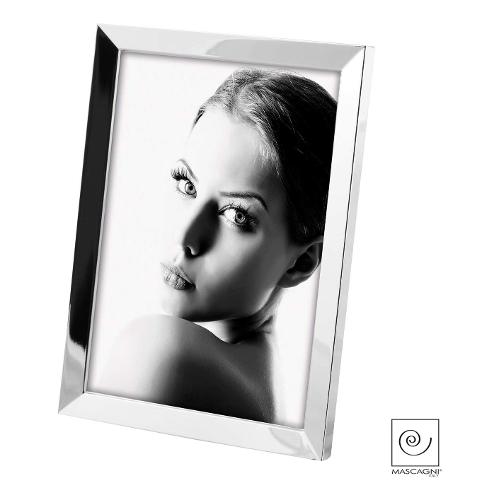 Mascagni Portafoto (per 1f 13x18 cm ) SLOPING Silver A1061