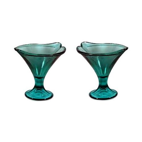 Pasabahce Set coppette Vetro 2 pz Magnolia Verde