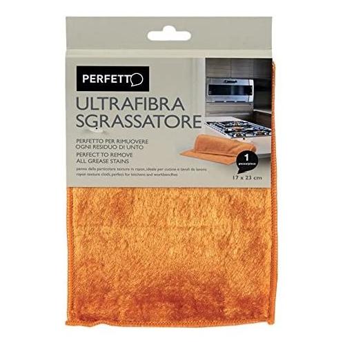 Perfetto Panno Tessuto sintetico (23x17cm) Sgrassatore Arancio 0319B