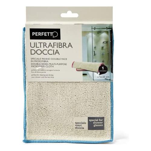 Perfetto Panno Tessuto poliestere (17x23cm) Doccia Assortito 0319E