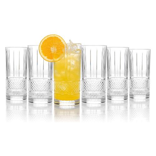 Rcr Set bicchieri Bibita 6 pz (370ml) BRILLANTE Trasparente 267190